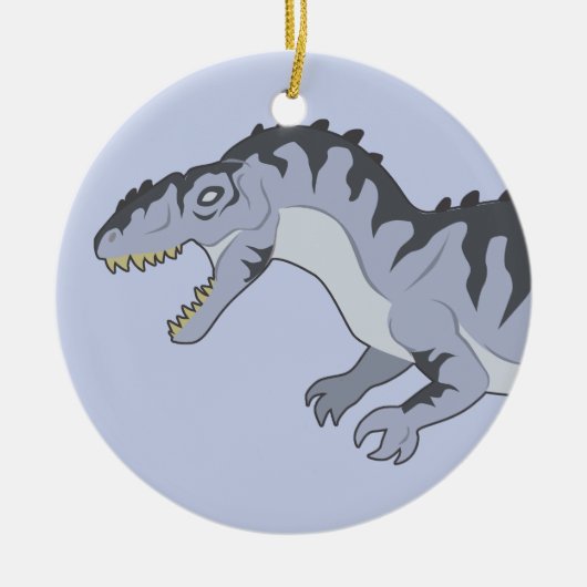 Giganotosaurus Keramik Ornament (Vorne)