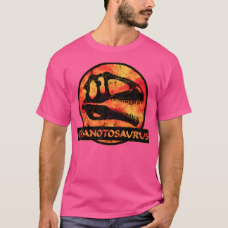 Giganotosaurus Skull Fossil Hunter Dinosaur Gigano T-Shirt