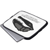 Giganotosaurus Skull Laptopschutzhülle (Vorne Knopf)