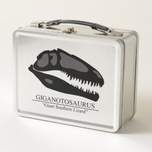 Giganotosaurus Skull Metall Brotdose