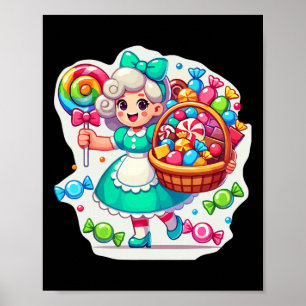 Gigant Candy Land Game Crew Candy Land Kostüme Adu Poster