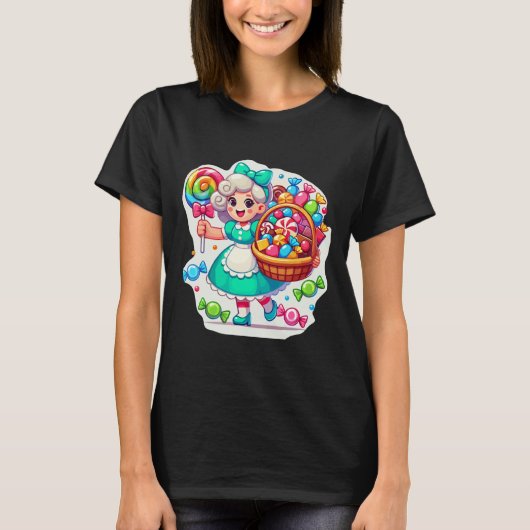 Gigant Candy Land Game Crew Candy Land Kostüme Adu T-Shirt (Vorderseite)