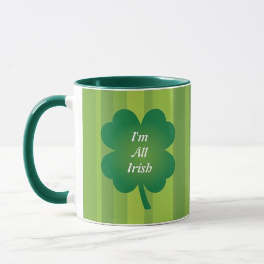 Gigant Clover personalisierte Mug Tasse (Links)