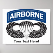 Gigant Custom Im Flugzeug Poster (Vorne)