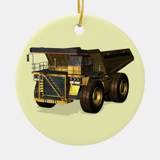 Gigant Dump Truck Keramikornament (Vorne)