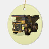 Gigant Dump Truck Keramikornament (Links)