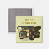 Gigant Dump Truck Magnet (Vorderseite/Rückseite)