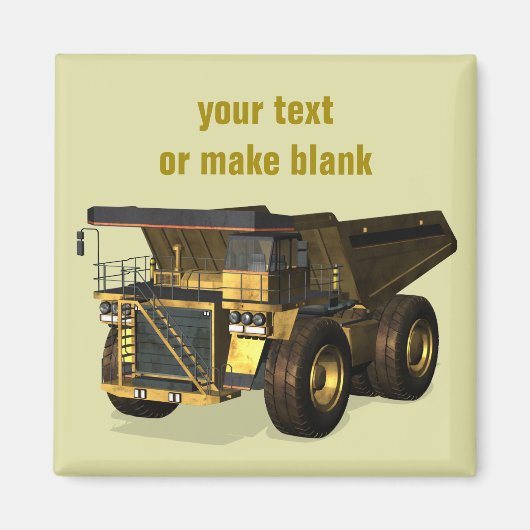Gigant Dump Truck Magnet (Vorne)