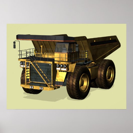 Gigant Dump Truck Poster (Vorne)