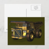 Gigant Dump Truck Postkarte (Vorne/Hinten)