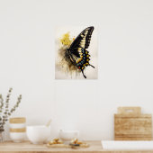 Gigant Frack Butterfly Art Print Poster (Küche)