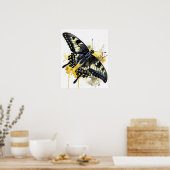 Gigant Frack Butterfly Art Print Poster (Küche)