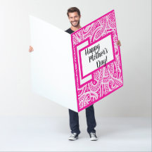 Gigant Happy Mother's Day Card - Große Karte der L