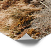 Gigant Lion vs Man - Erfolgsgedanken Motivierend Poster (Ecke)