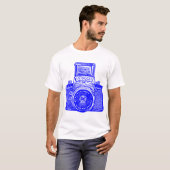 Gigant ostdeutsche Kamera - Blau T-Shirt (Vorne ganz)