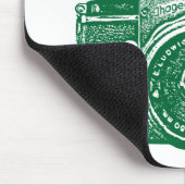 Gigant ostdeutsche Kamera - Forest Green Mousepad (Ecke)