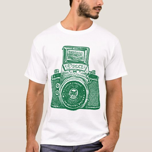 Gigant ostdeutsche Kamera - Forest Green T-Shirt (Vorderseite)