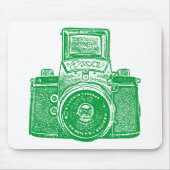 Gigant ostdeutsche Kamera - Grass grün Mousepad (Vorne)