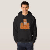 Gigant ostdeutsche Kamera - Orange und Weiß Hoodie (Vorne ganz)