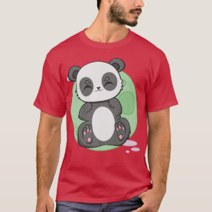 Gigant Panda Ich bin nur hier für die Snacks Niedl T-Shirt