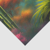 Gigant Panda im Bambuswald auf dem Berg Seidenpapier (Detail)