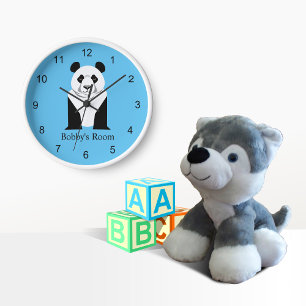 Gigant Panda Kids Wall Decoder Rundschau Uhr
