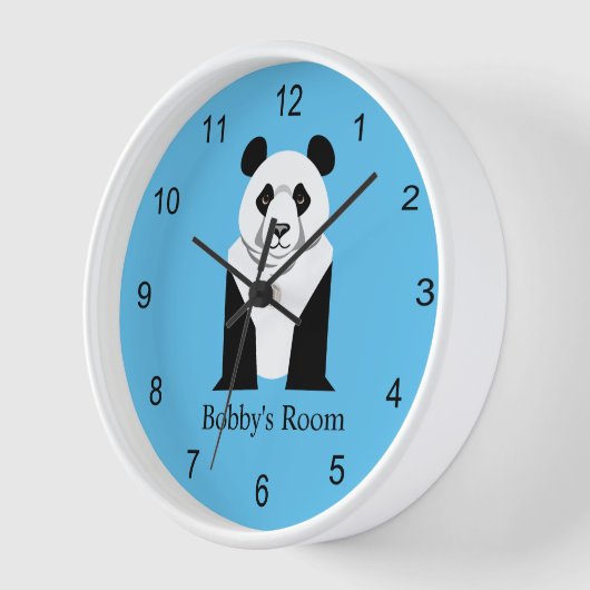 Gigant Panda Kids Wall Decoder Rundschau Uhr (Winkel)
