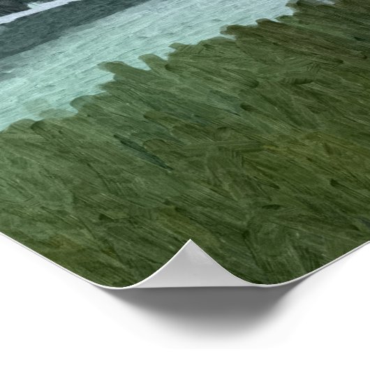 Gigant Skeleton Painting Poster (Ecke)