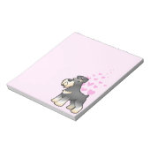Gigant/Standard/Miniaturschnauzer-Liebe Notizblock (Rotiert)