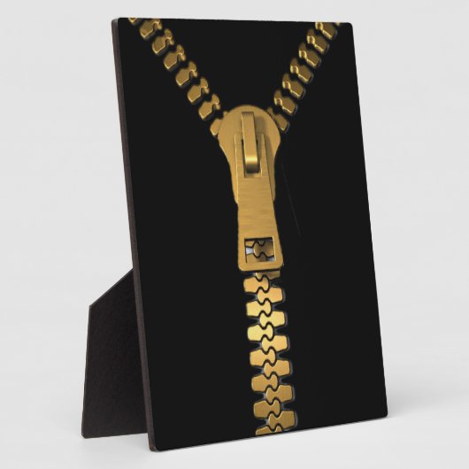 Gigant Zipper Plaque (3) Größen Fotoplatte (Seite)