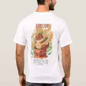 Gigantamax Apple Dragon T-Shirt (Rückseite)