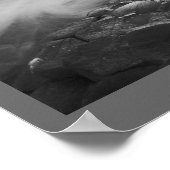 Giganten Causeway bei Sonnenuntergang Poster (Ecke)