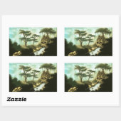 Gigantenknochen Rechteckiger Aufkleber (Blatt)