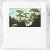 Gigantenknochen Rechteckiger Aufkleber (Tasche)