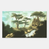 Gigantenknochen Rechteckiger Aufkleber (Vorderseite)