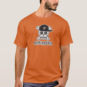 Gigantes Schädel-Kappe T-Shirt