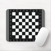 gigantesque Schachtabelle Mousepad (Mit Mouse)