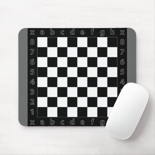 gigantesque Schachtabelle Mousepad (Mit Mouse)