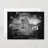 Giganticus headicus Grüße von AZ Route 66 Postkarte (Vorne/Hinten)
