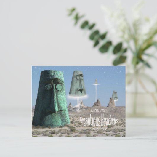 Giganticus headicus origines postkarte (Stehend Vorderseite)