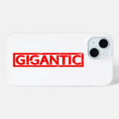 gigantische Briefmarke Case-Mate iPhone Hülle (Rückseite (Horizontal))