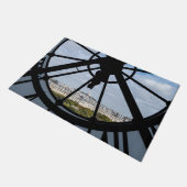 Gigantische Glasuhr im Musée d'Orsay - Paris Fußmatte (Schrägansicht)