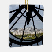 Gigantische Glasuhr im Musée d'Orsay - Paris Keramikornament (Rechts)