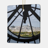 Gigantische Glasuhr im Musée d'Orsay - Paris Keramikornament (Links)
