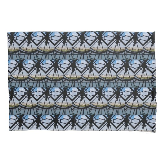 Gigantische Glasuhr im Musée d'Orsay - Paris Kissenbezug (Vorderseite)