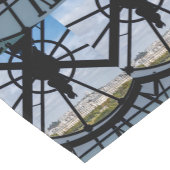 Gigantische Glasuhr im Musée d'Orsay - Paris Kurzer Tischläufer (Ecke)