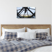 Gigantische Glasuhr im Musée d'Orsay - Paris Leinwanddruck (Insitu (Schlafzimmer))