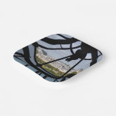 Gigantische Glasuhr im Musée d'Orsay - Paris Pappteller (Gewinkelt)