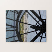 Gigantische Glasuhr im Musée d'Orsay - Paris Puzzle (Horizontal)