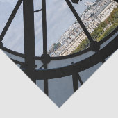 Gigantische Glasuhr im Musée d'Orsay - Paris Seidenpapier (Ausschnitt)